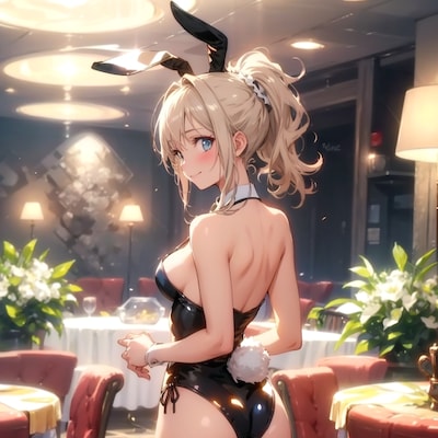 プレイボーイスタイルのバニーガール Ver. 02