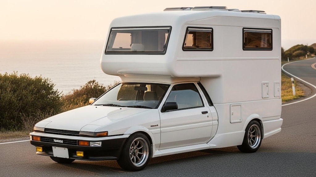 AE86キャンピングカー
