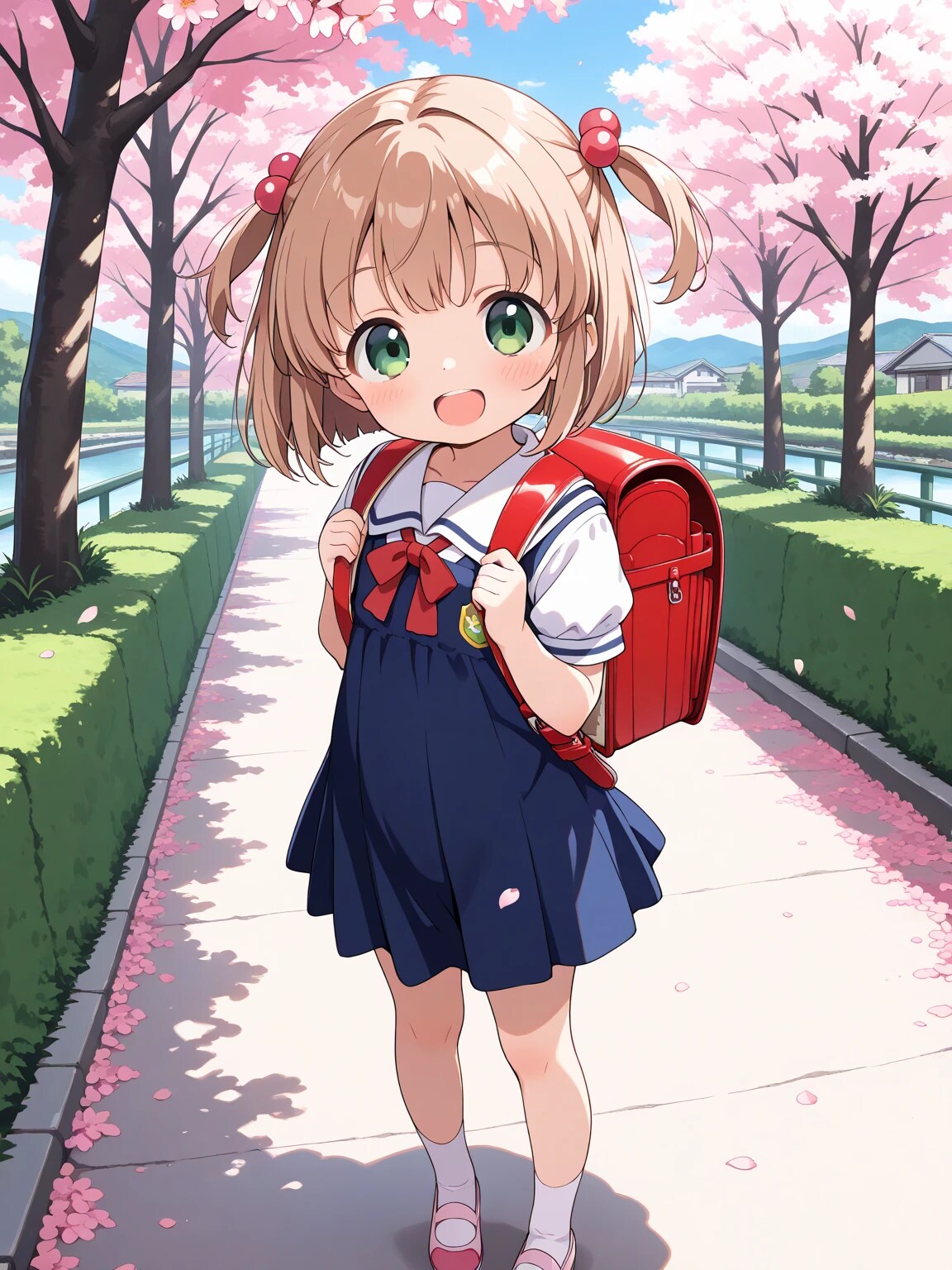 こはるちゃんの入学式 | の人気AIイラスト・グラビア