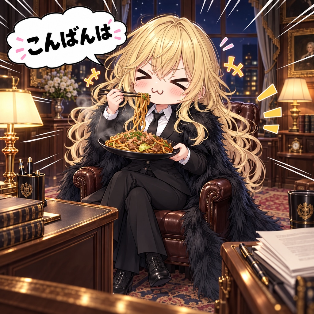 焼うどんとエリザベス