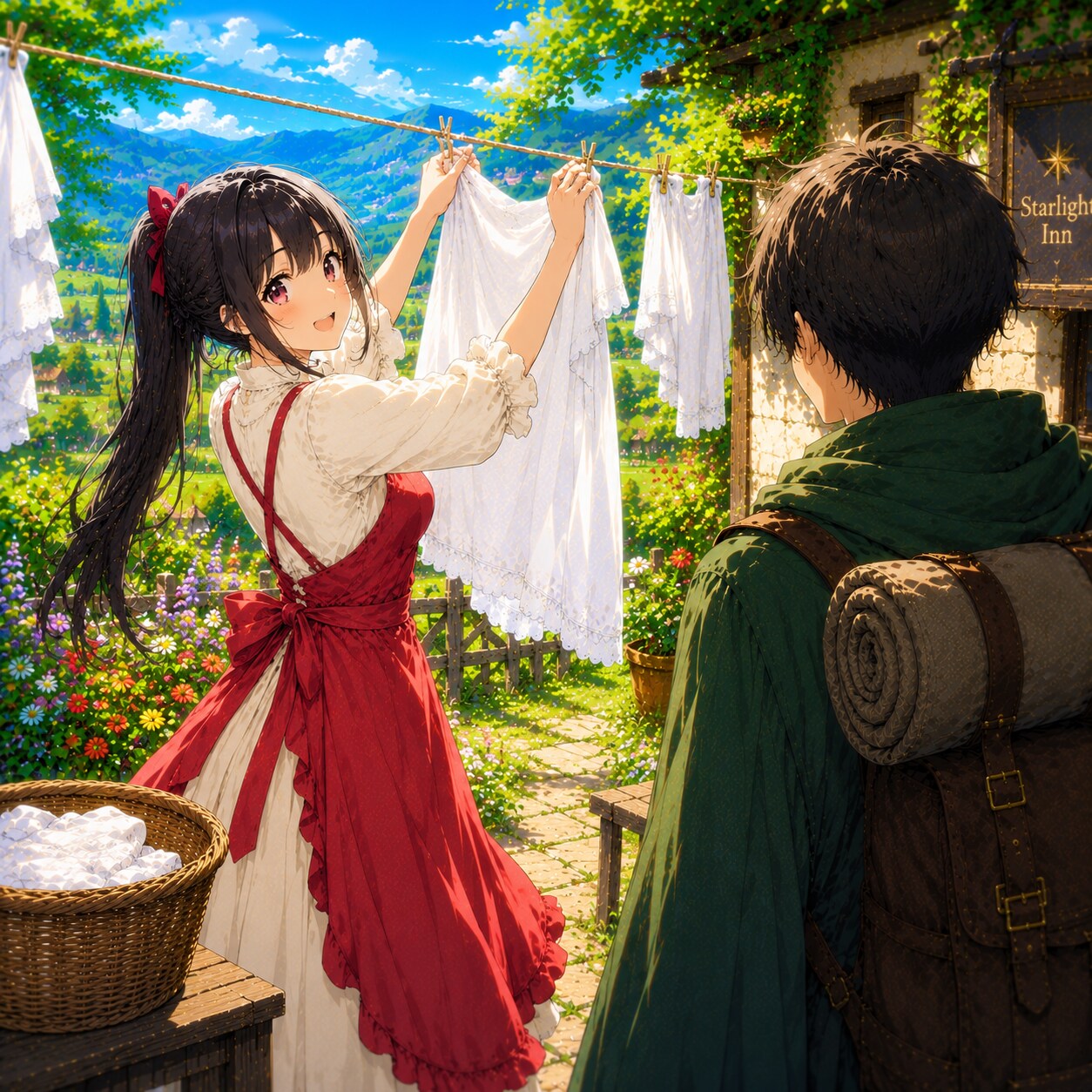 宿屋の少女