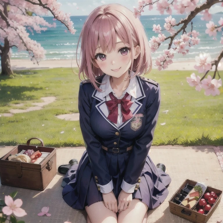 3日前から場所取りしてくれてありがとっ　友達と楽しむからもぉ帰っていいよっ　お兄ちゃん | の人気AIイラスト・グラビア