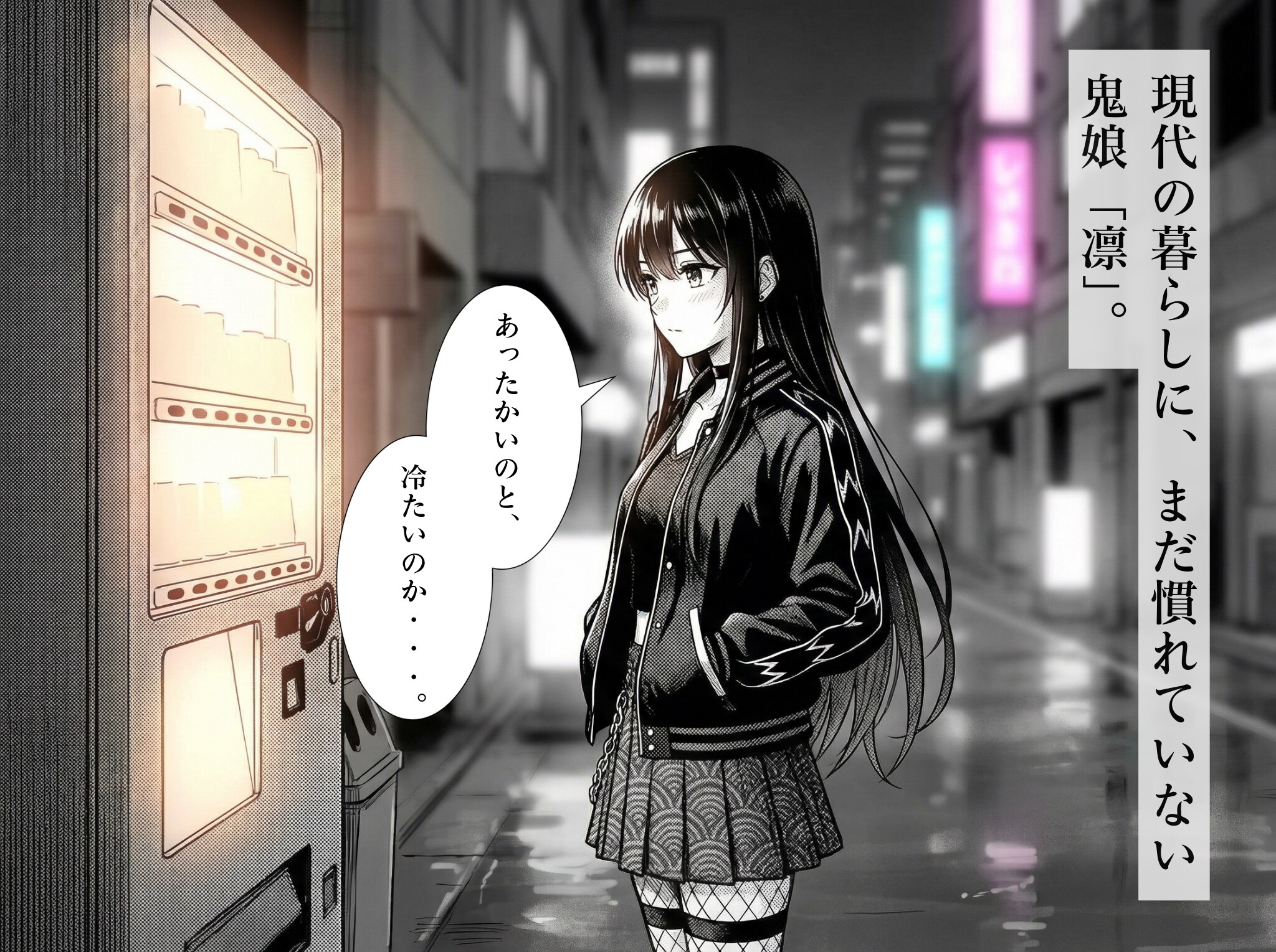 凛【鬼娘】ストーリー #3 | の人気AIイラスト・グラビア