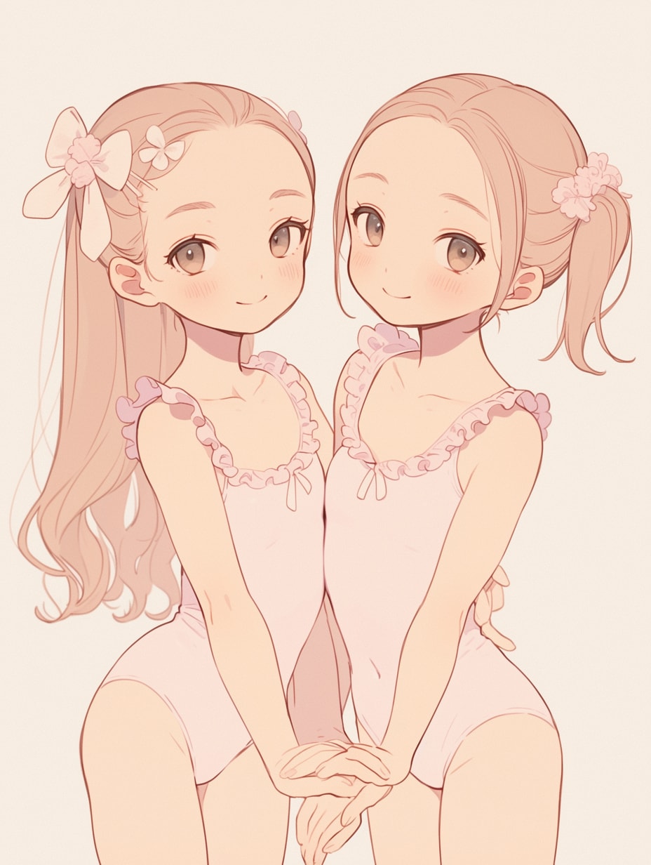 レオタード少女17 | の人気AIイラスト・グラビア