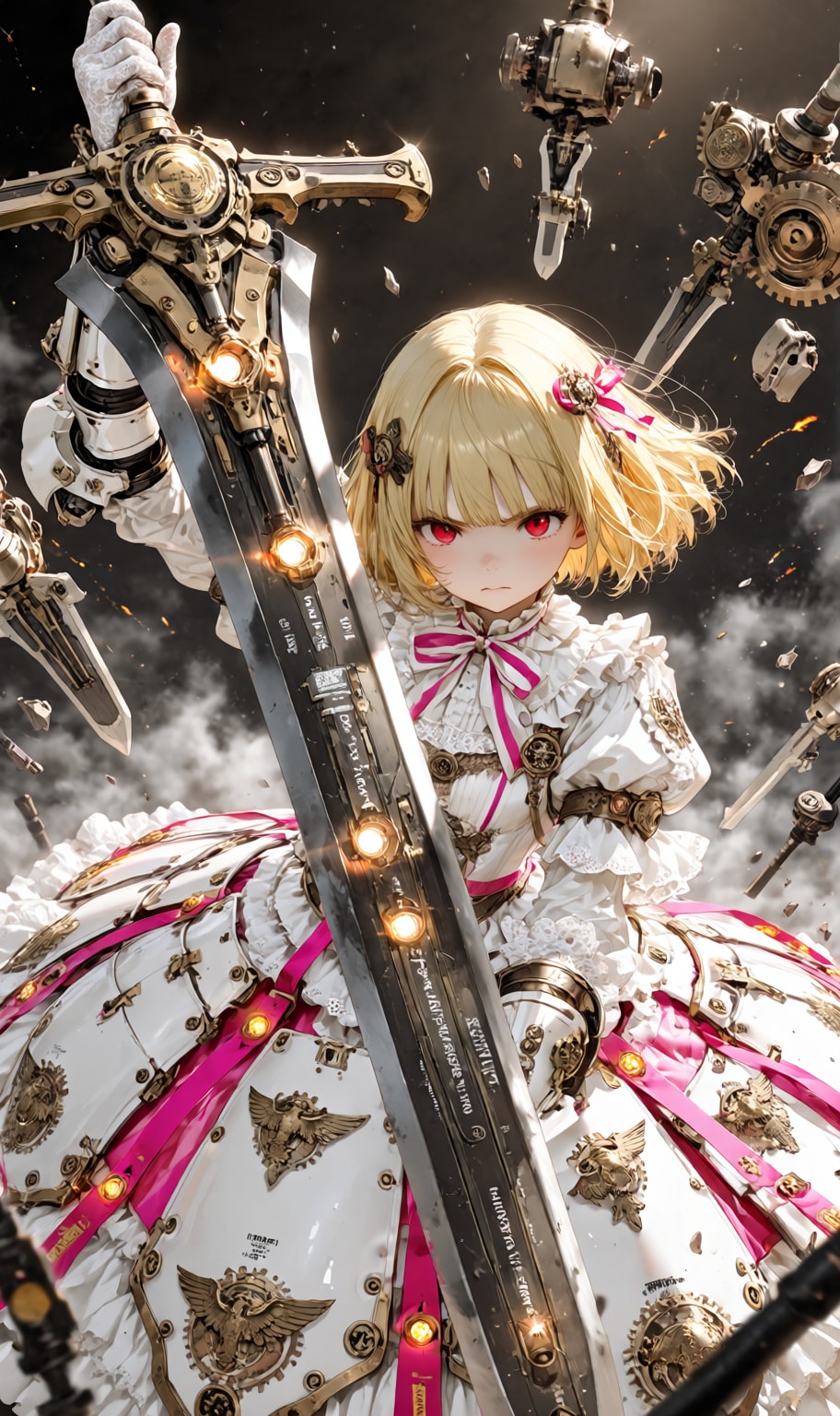 Armored Maid pink
