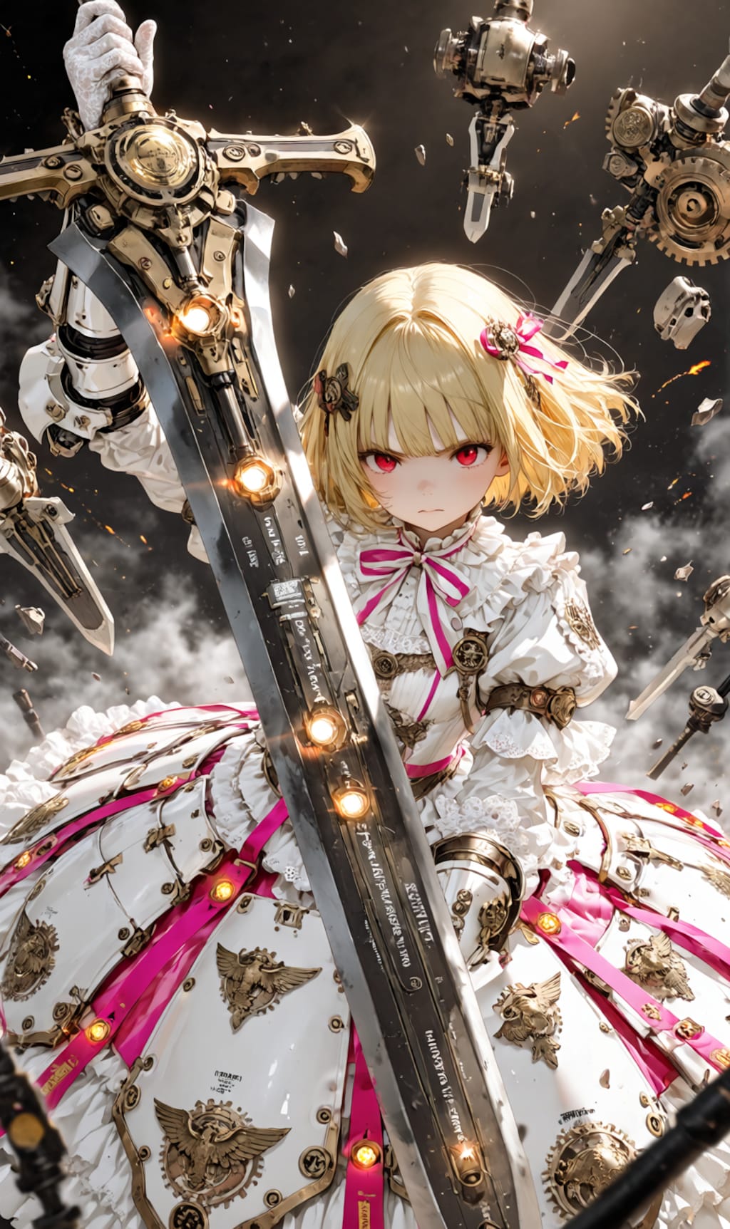 Armored Maid pink