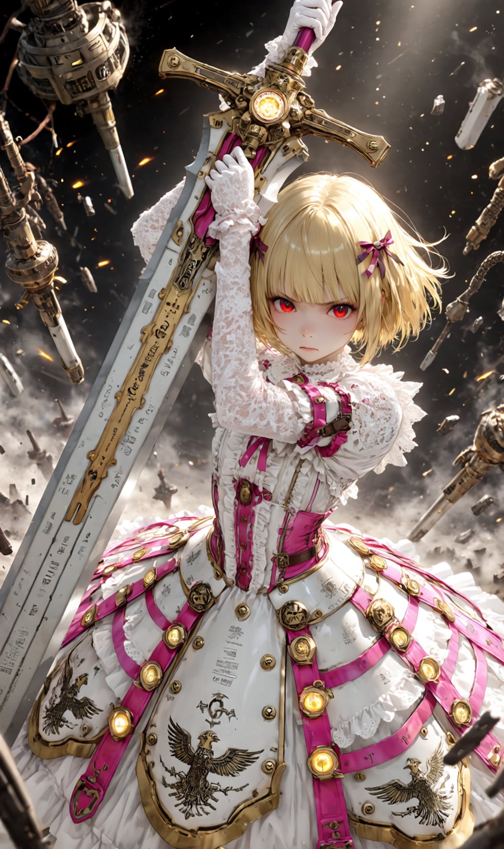 Armored Maid pink