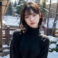 雪ポートレート 2/8 7枚目