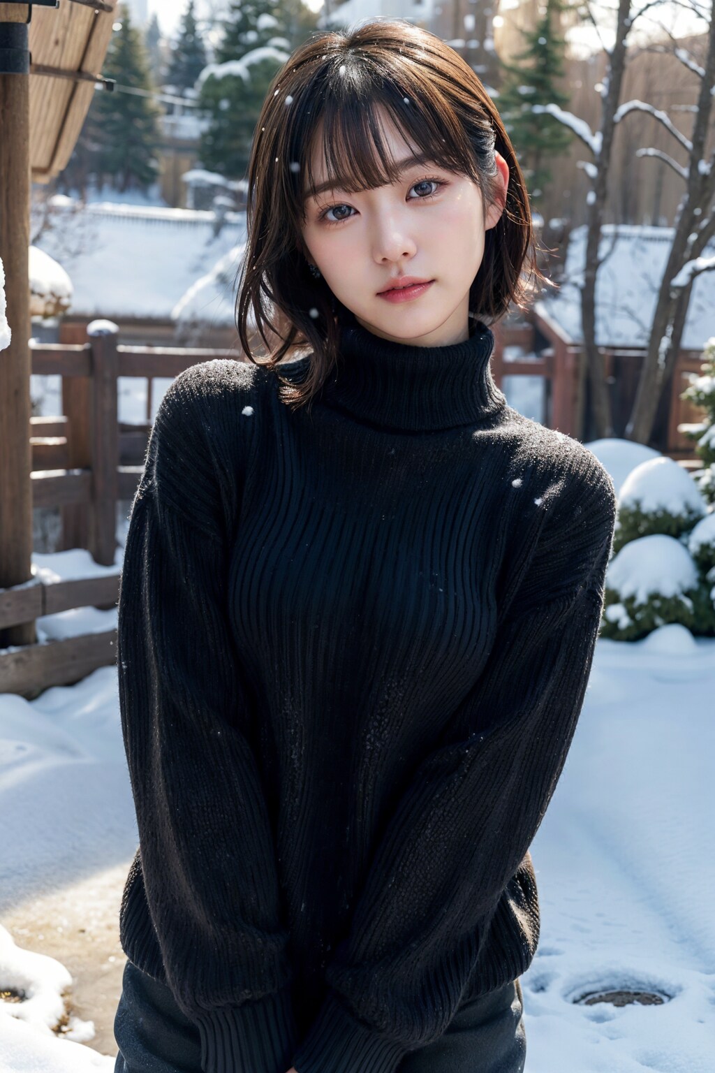 雪ポートレート 2/8