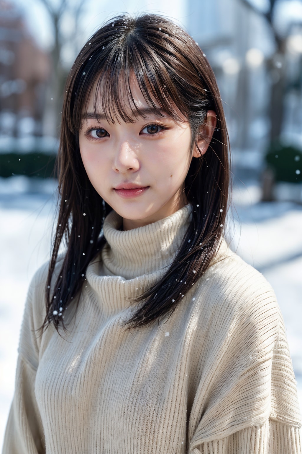 雪ポートレート 2/8