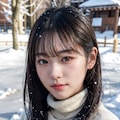 雪ポートレート 2/8 9枚目