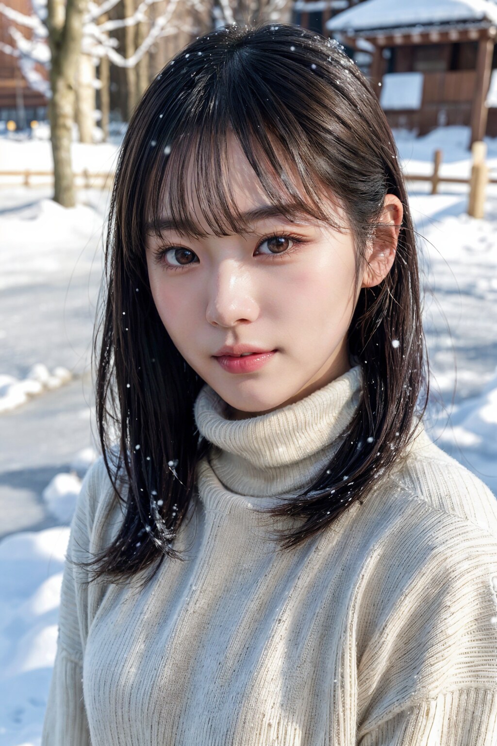 雪ポートレート 2/8