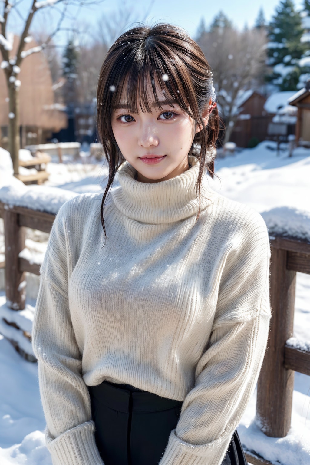 雪ポートレート 2/8