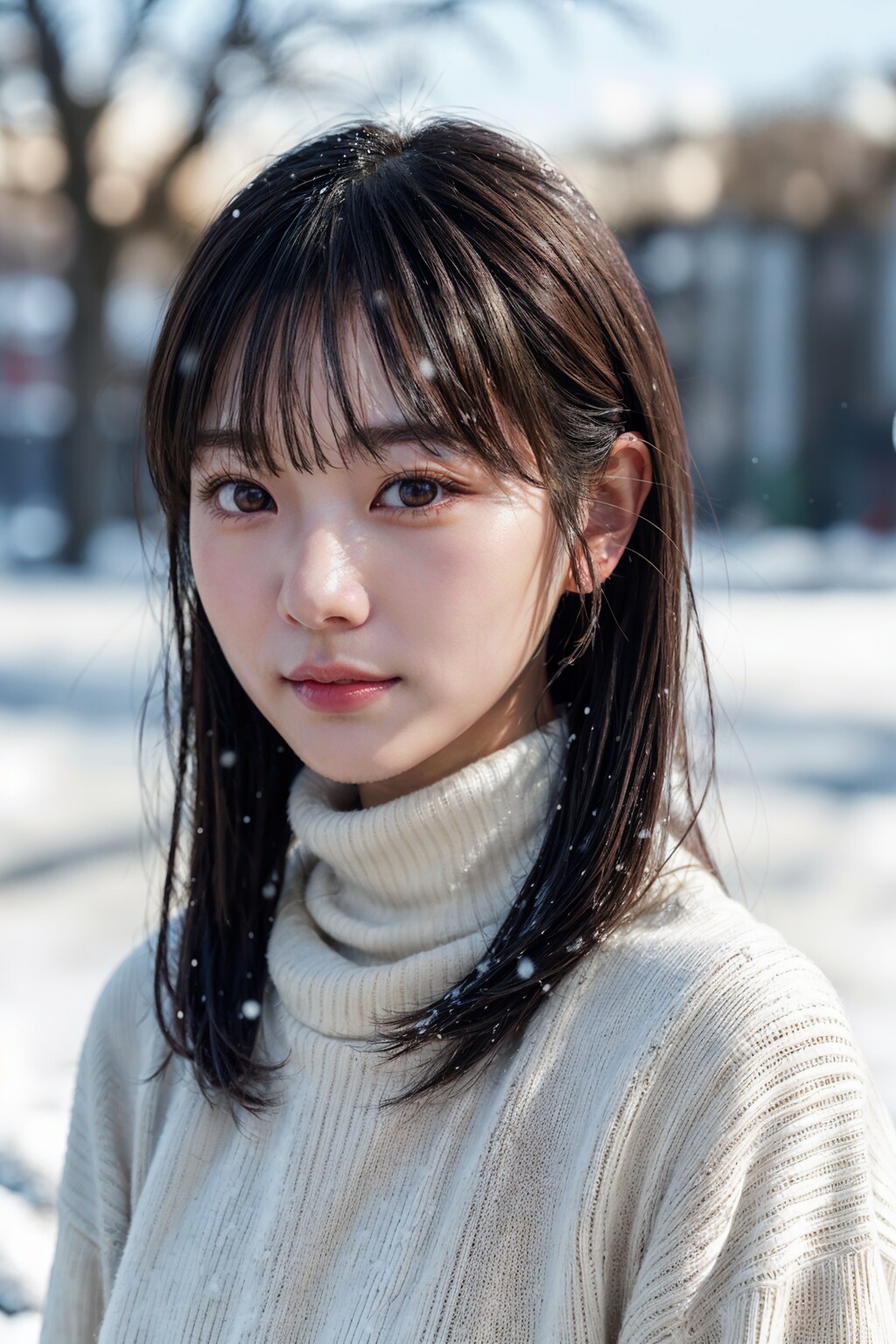 雪ポートレート 2/8