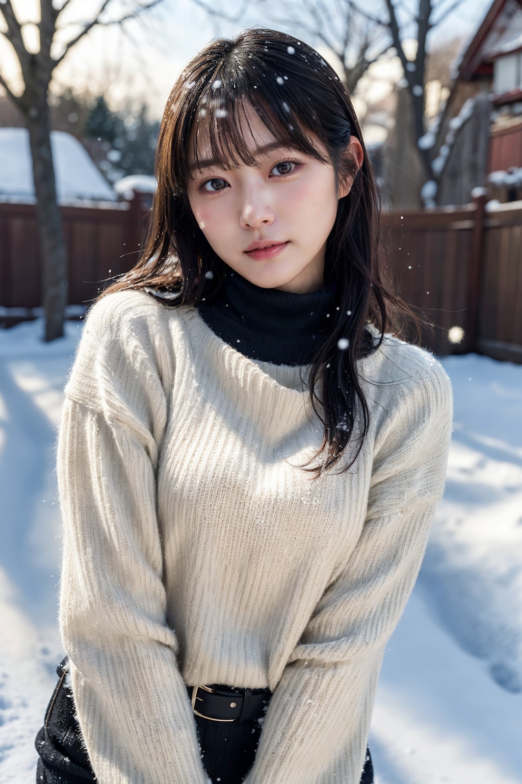 雪ポートレート 2/8