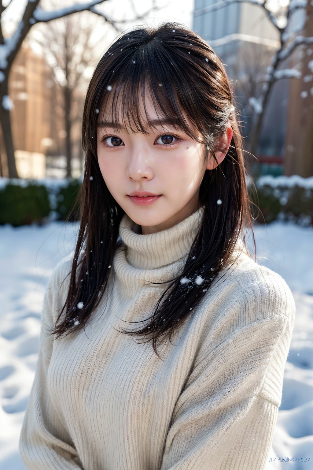 雪ポートレート 2/8