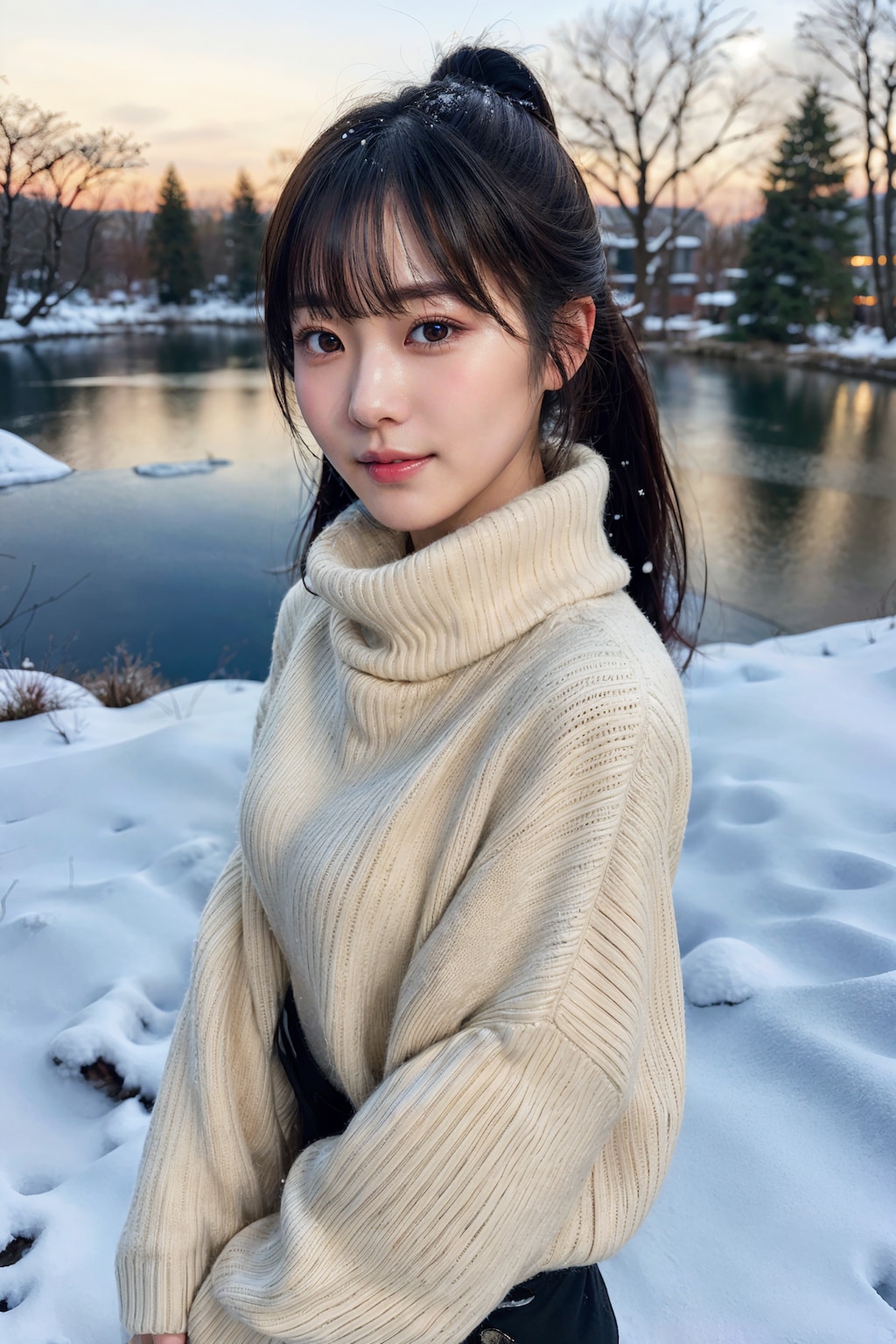 雪ポートレート 2/8