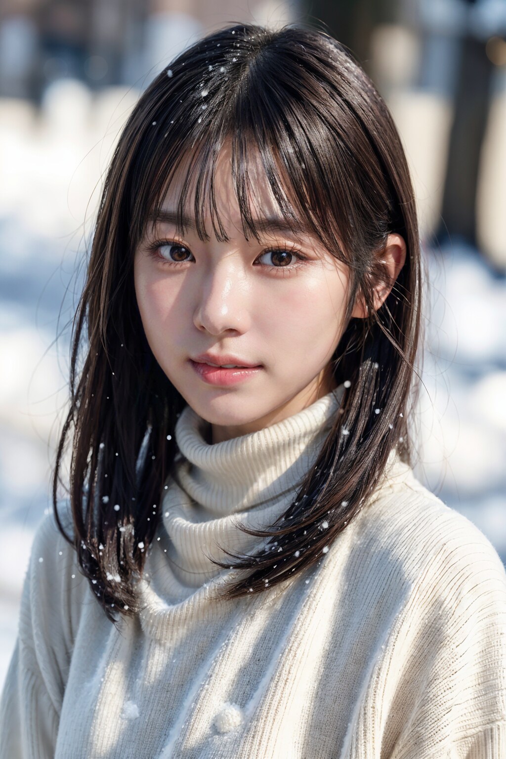 雪ポートレート 2/8