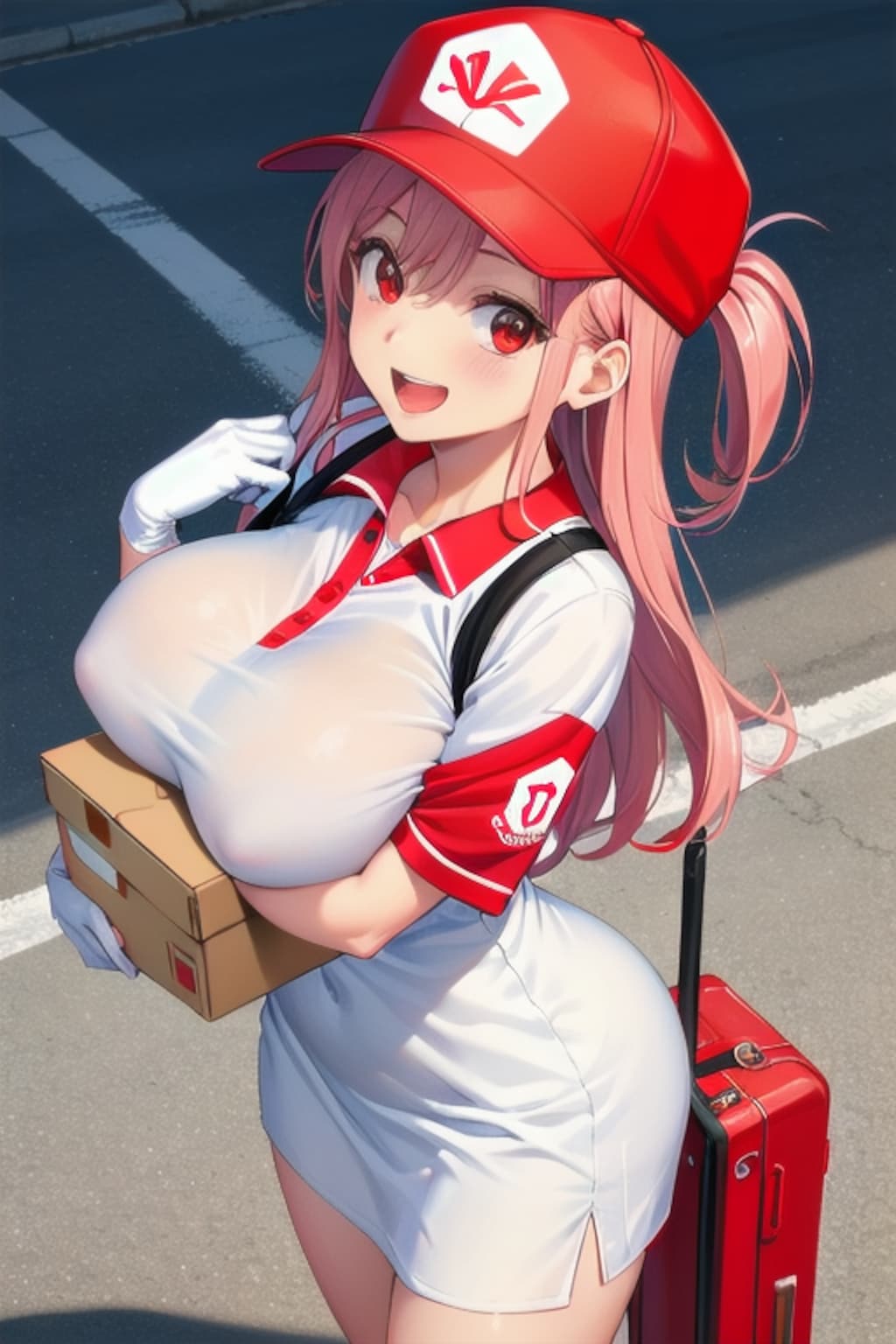 その手があった配達員