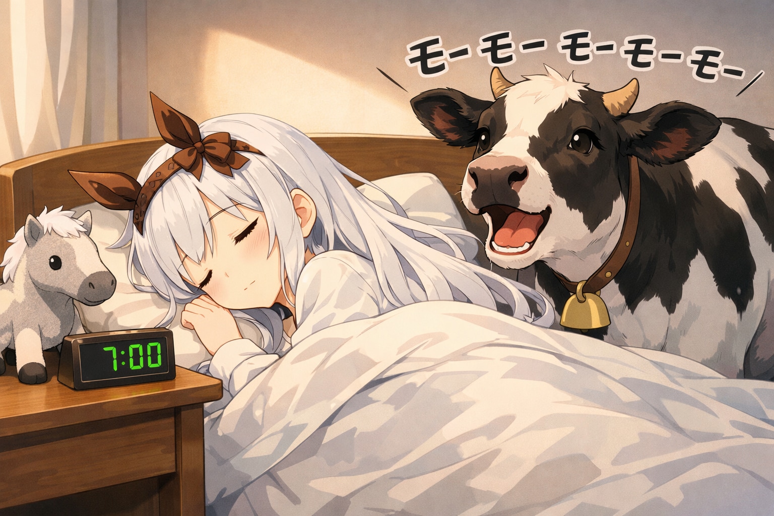 応援モーニングコール１９ | の人気AIイラスト・グラビア