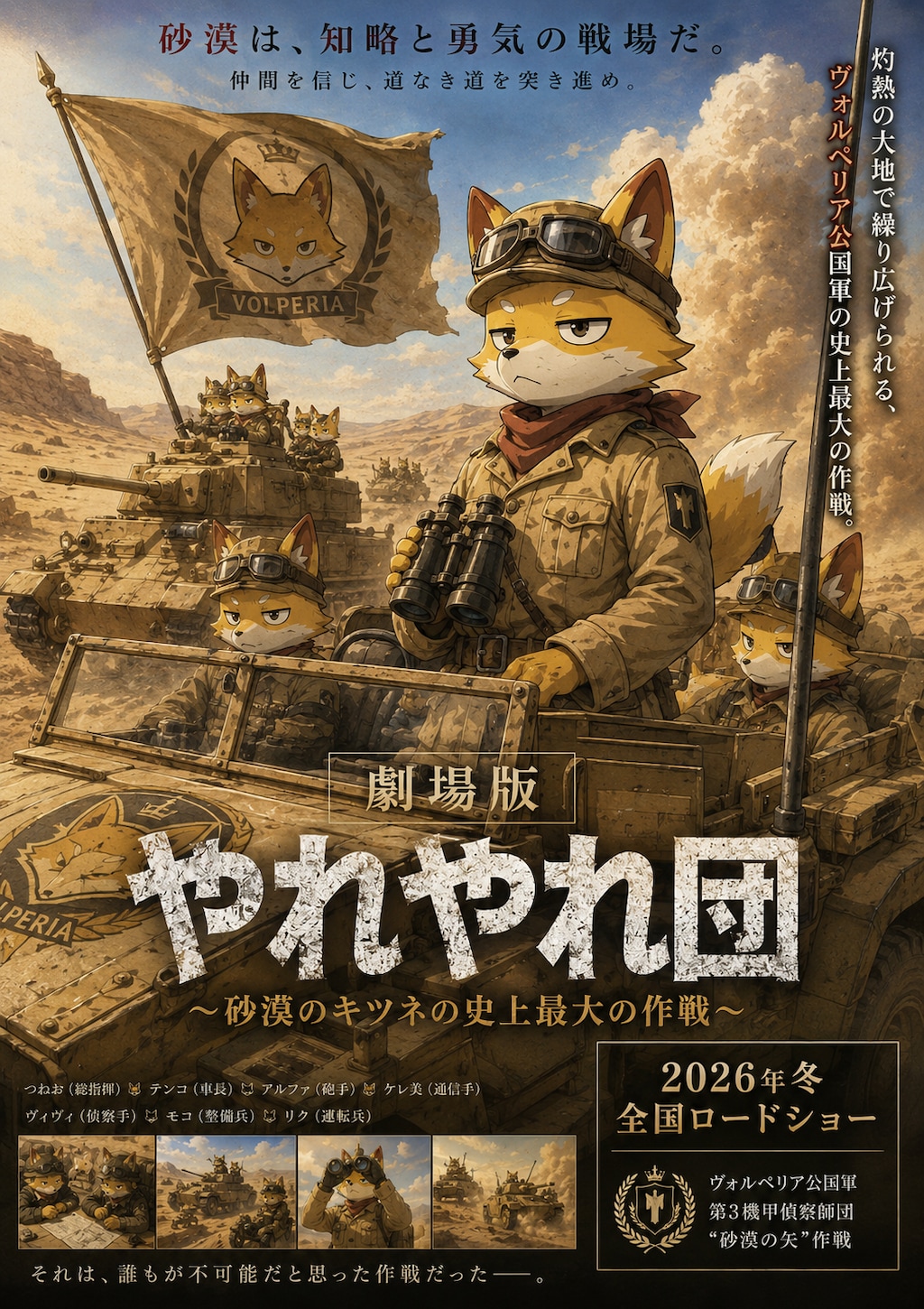 劇場版やれやれ団～砂漠のキツネ～