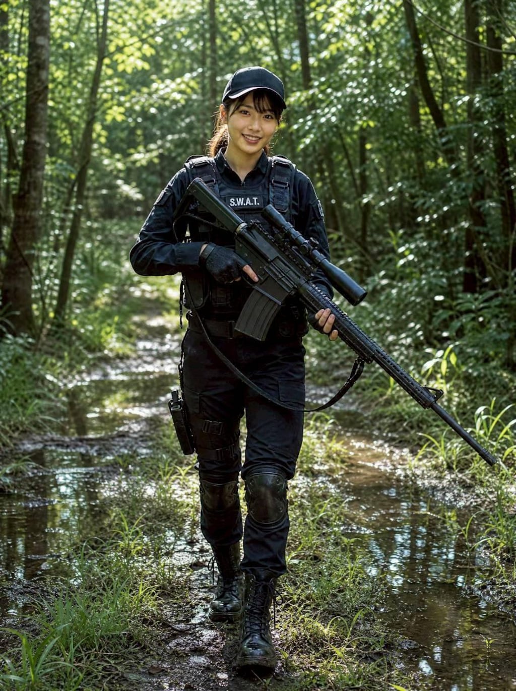 川べりのS.W.A.T.