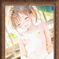 濡れた少女 2枚目