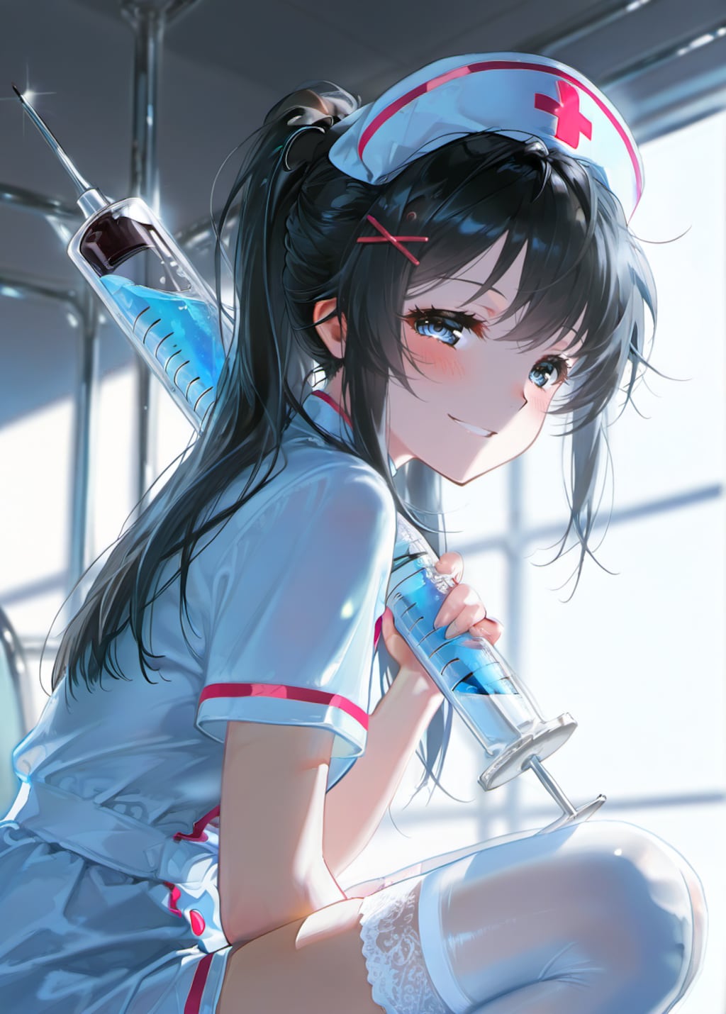 お注射の時間ですよ