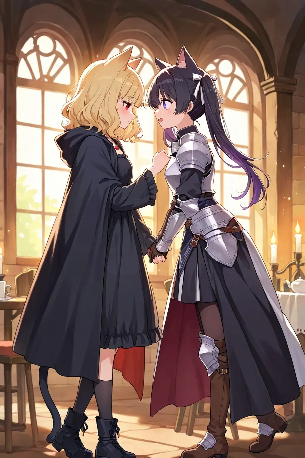 【夢エリ】黒猫への贈り物〜魔女カナビスの顛末