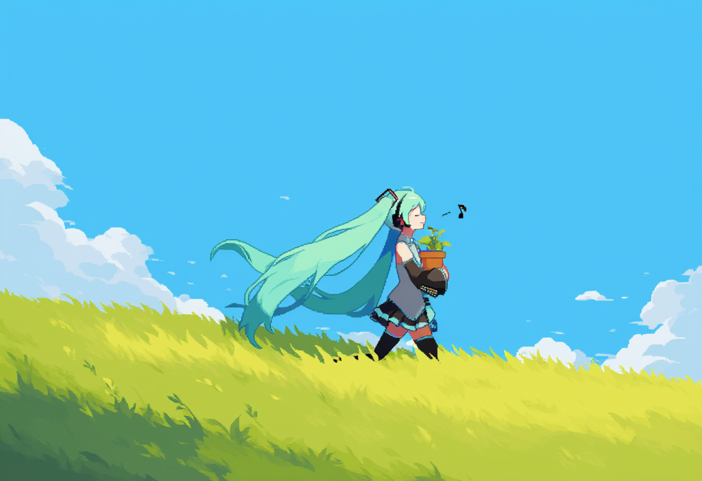 V4　ボカロ　初音ミク　ハロープラネット