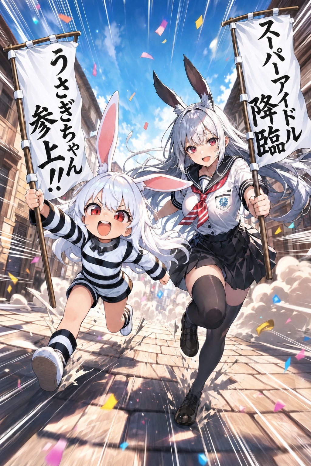 2人は「名(迷)コンビ」🐰🐰✨