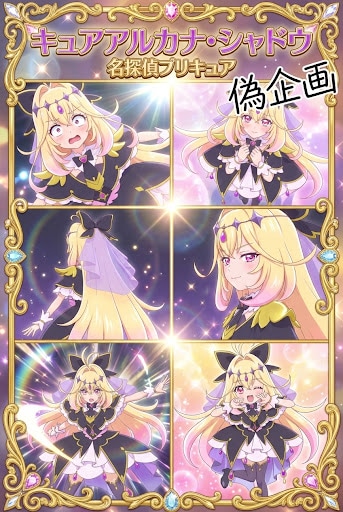 キュアアルカナ・シャドウ　コラージュ | の人気AIイラスト・グラビア