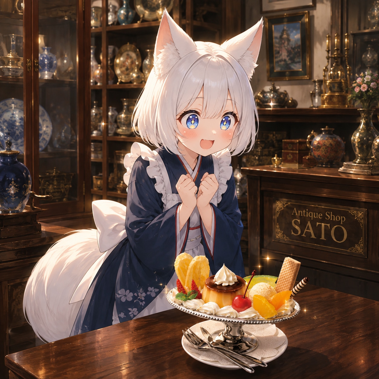 プリンアラモード | の人気AIイラスト・グラビア