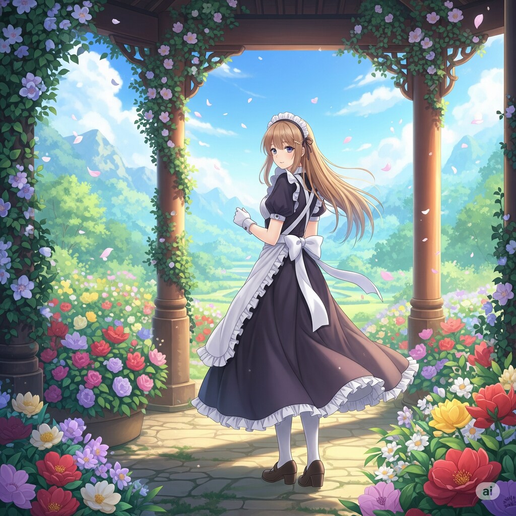 屋外メイド　－ by #Gemini Ver. －