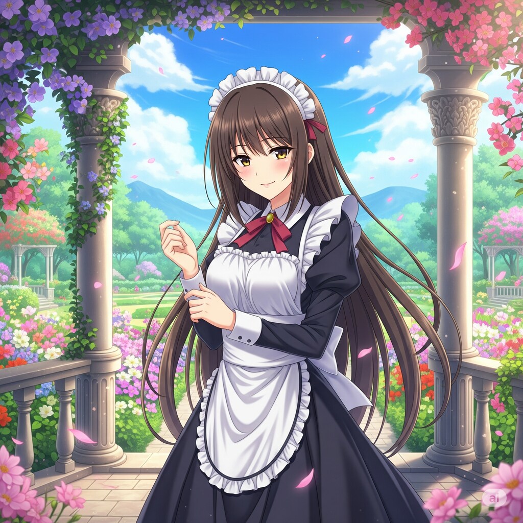 屋外メイド　－ by #Gemini Ver. －