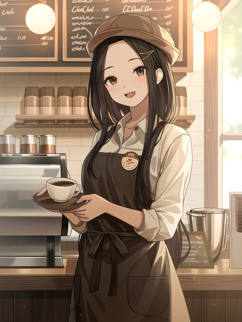 カフェのお姉さん☕✨161 | の人気AIイラスト・グラビア