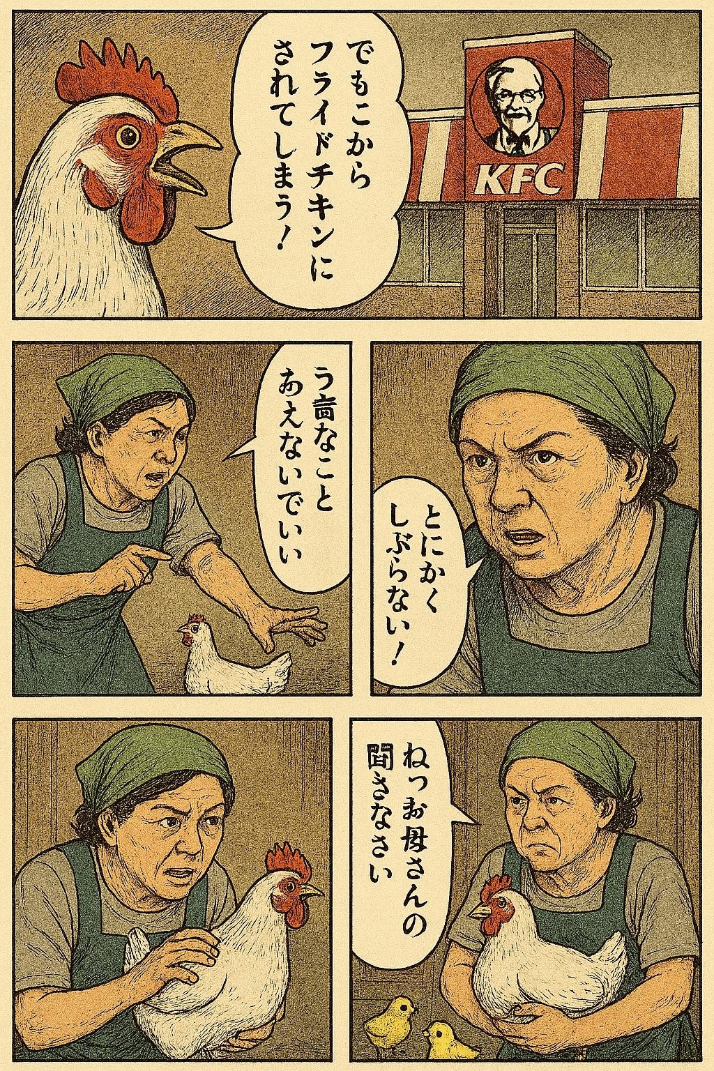 ニワトリの対処法