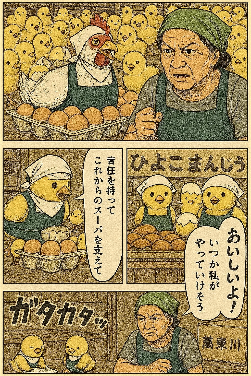 ニワトリの対処法