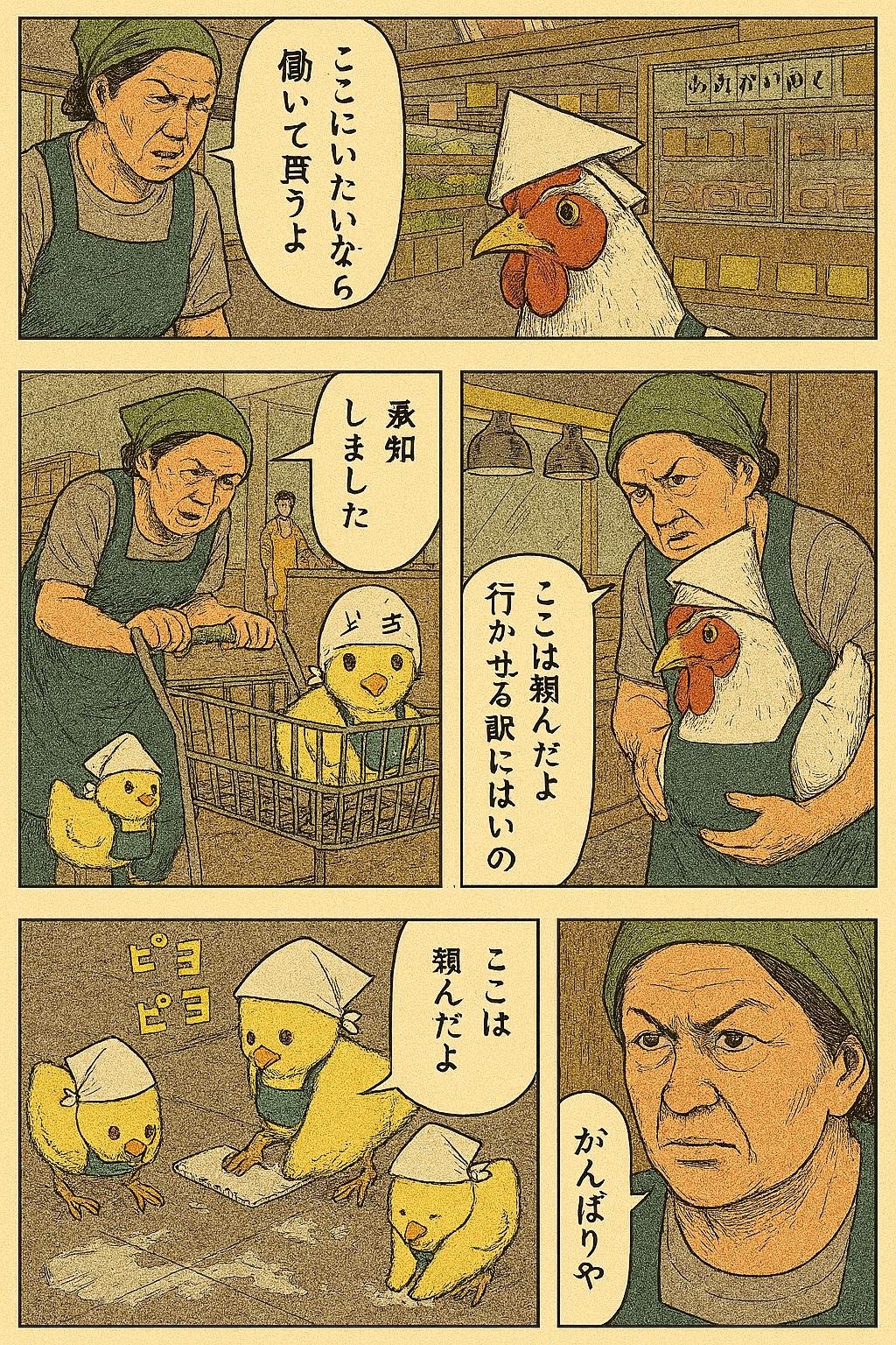 ニワトリの対処法