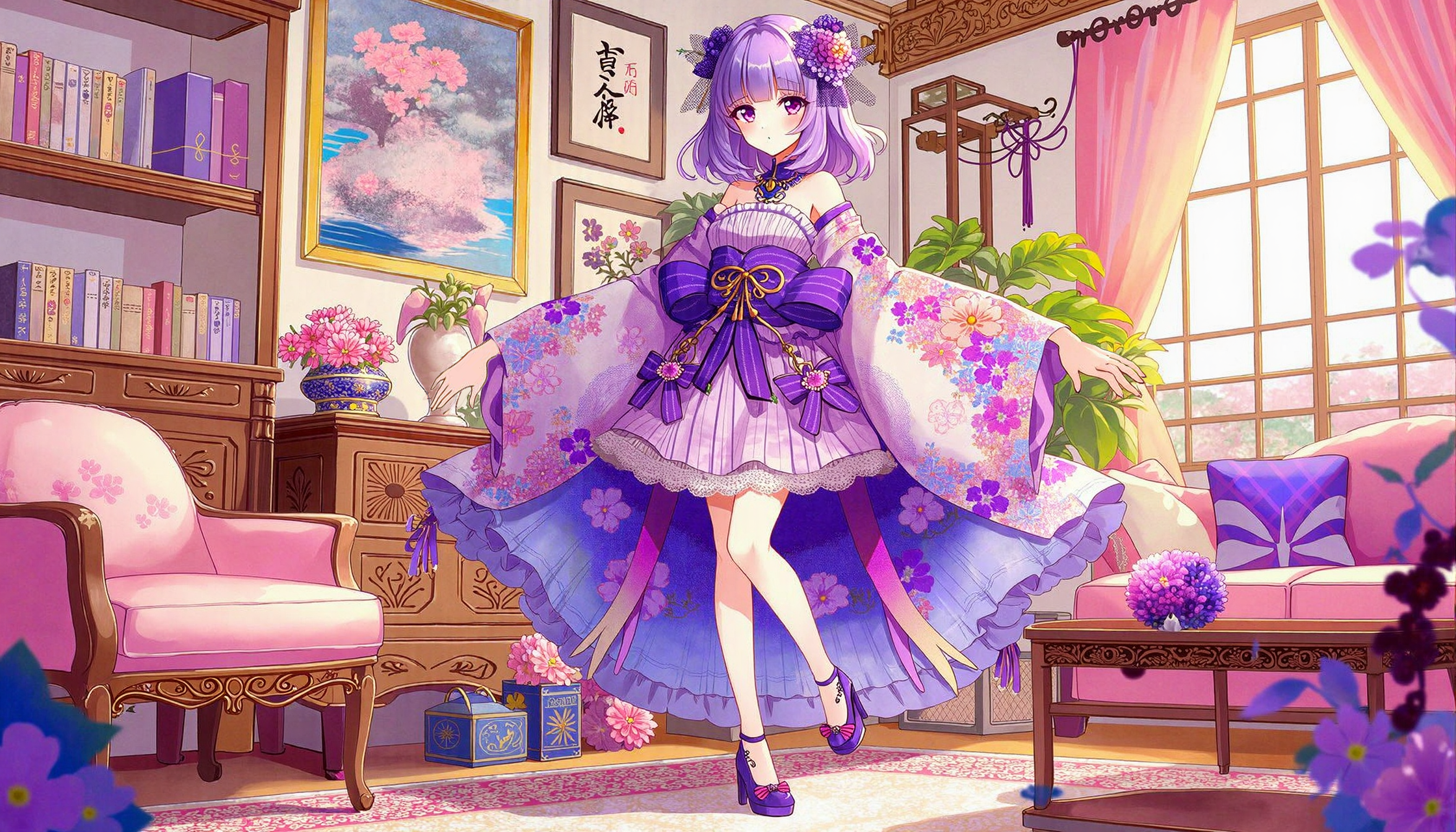 紫鳶 | の人気AIイラスト・グラビア