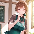 来週から産休に入る新婚のカフェ店員さん 2枚目