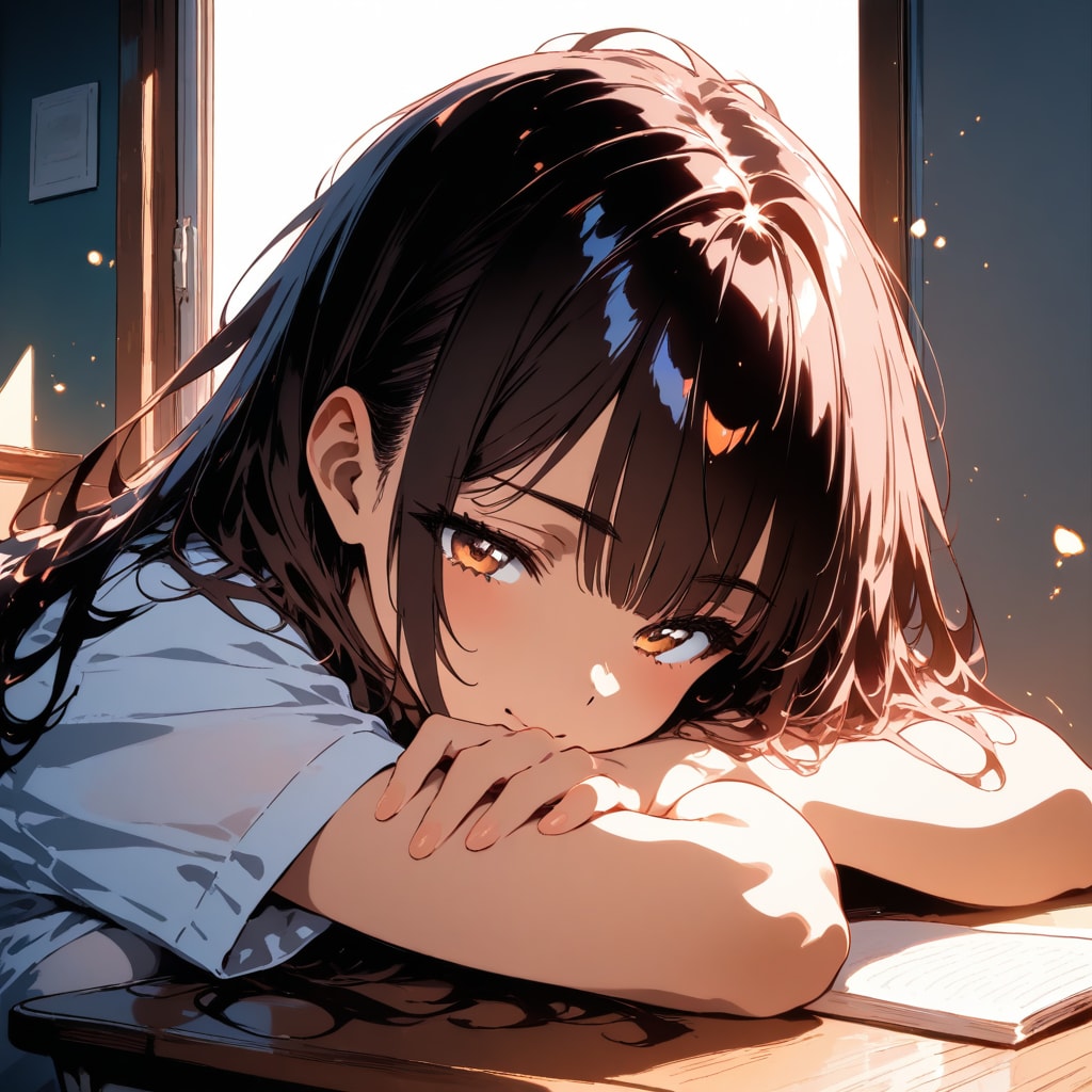 じつは起きてます～