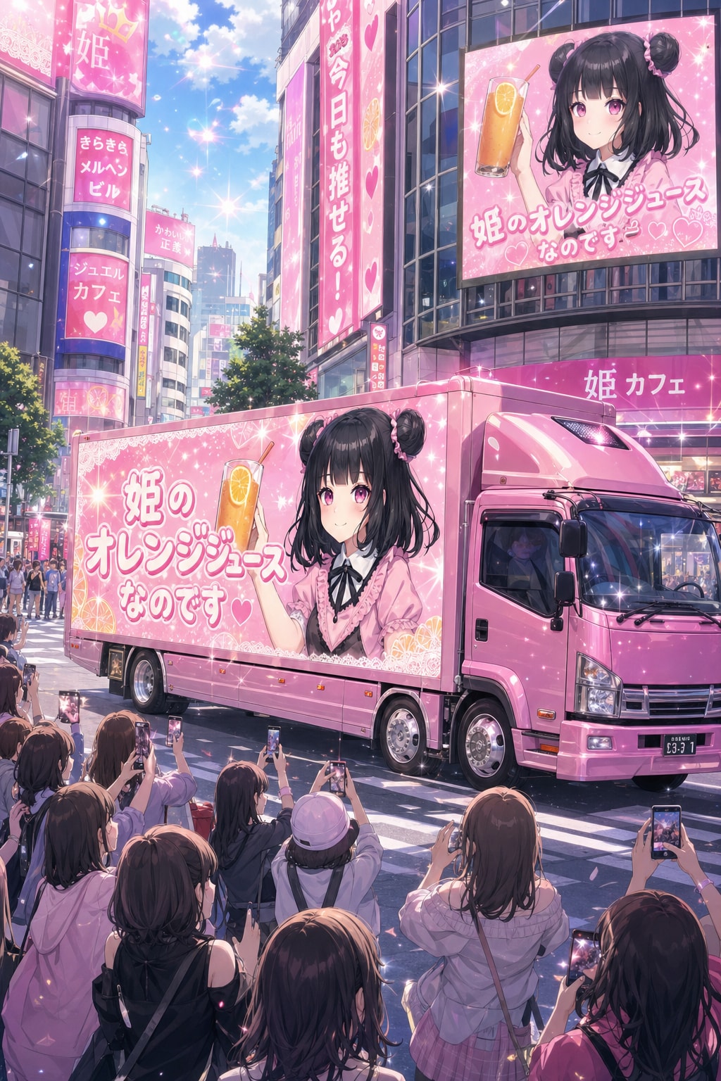 姫のオレンジジュースなのです
