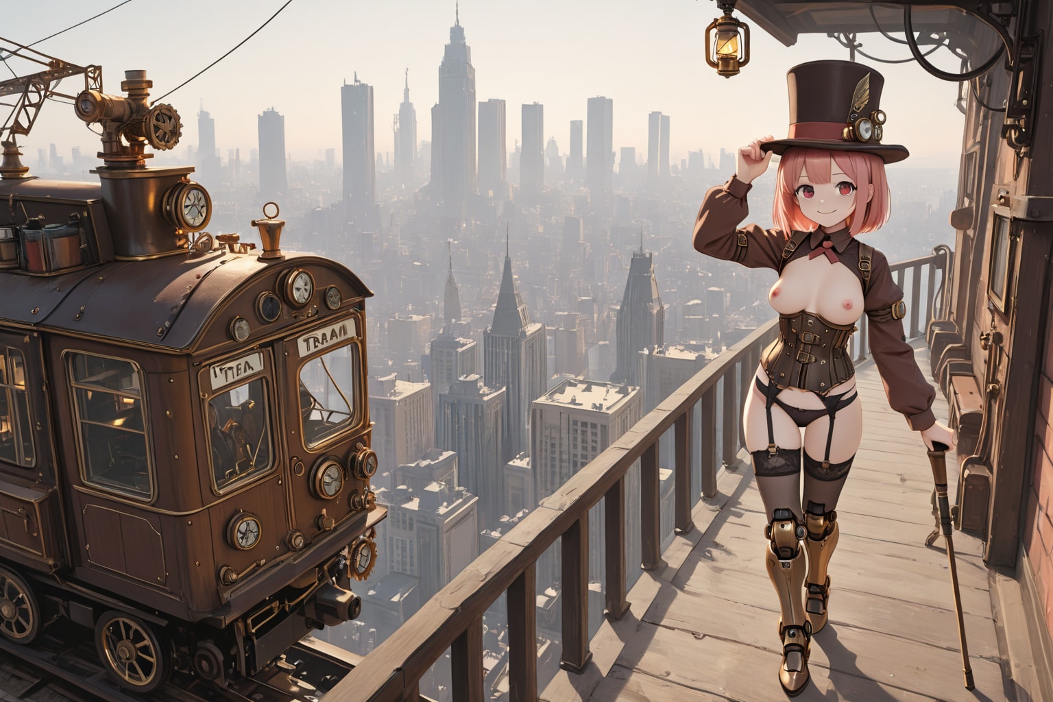 スチームパンクな風景