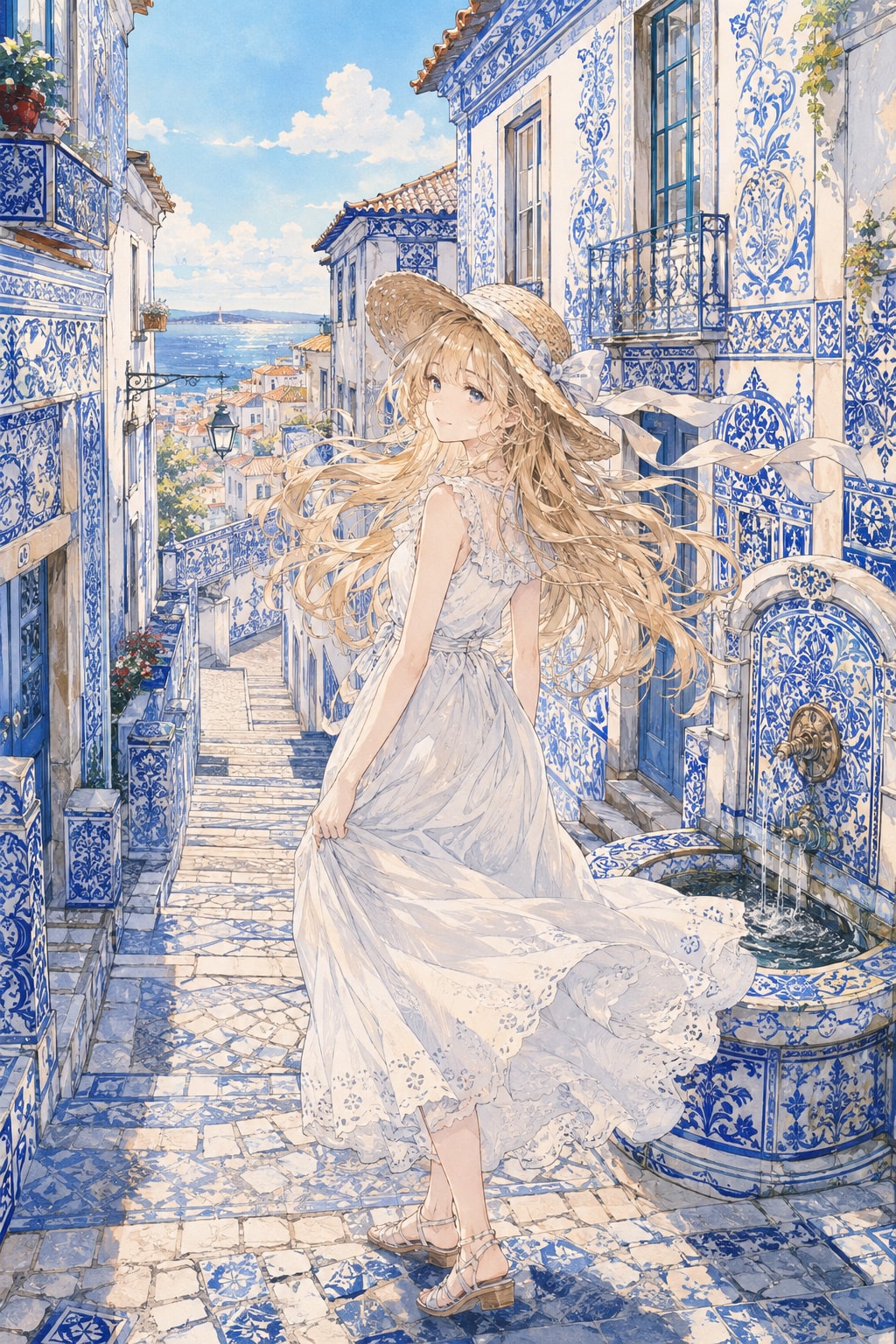 アズレージョ | の人気AIイラスト・グラビア
