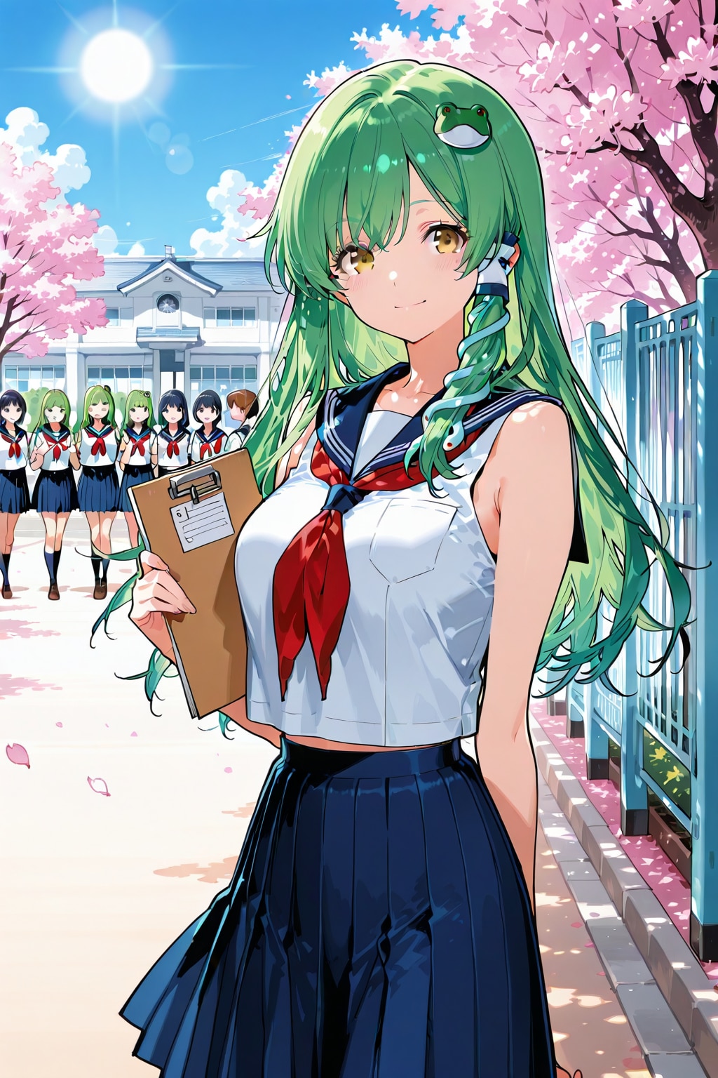 彼女たちがこの学園の新入生です！ | の人気AIイラスト・グラビア