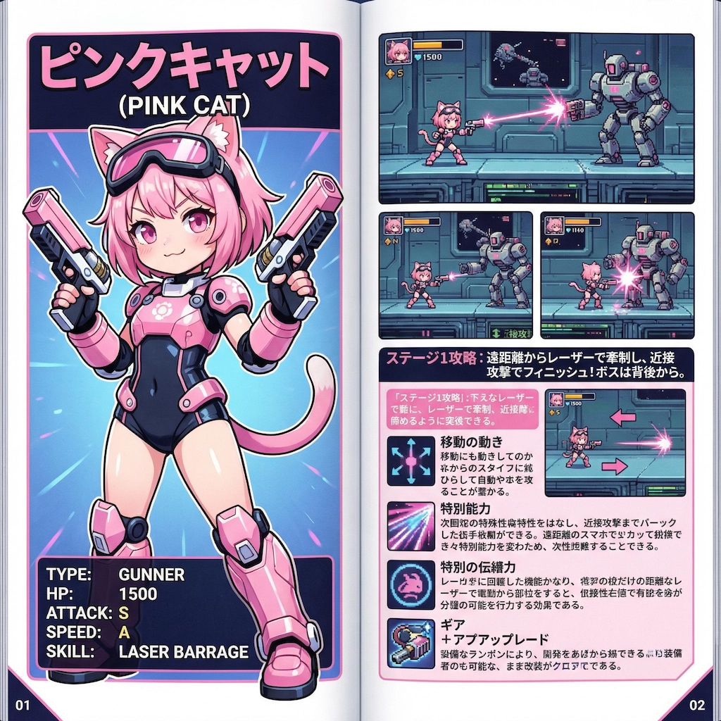 ピンクキャット！！攻略本