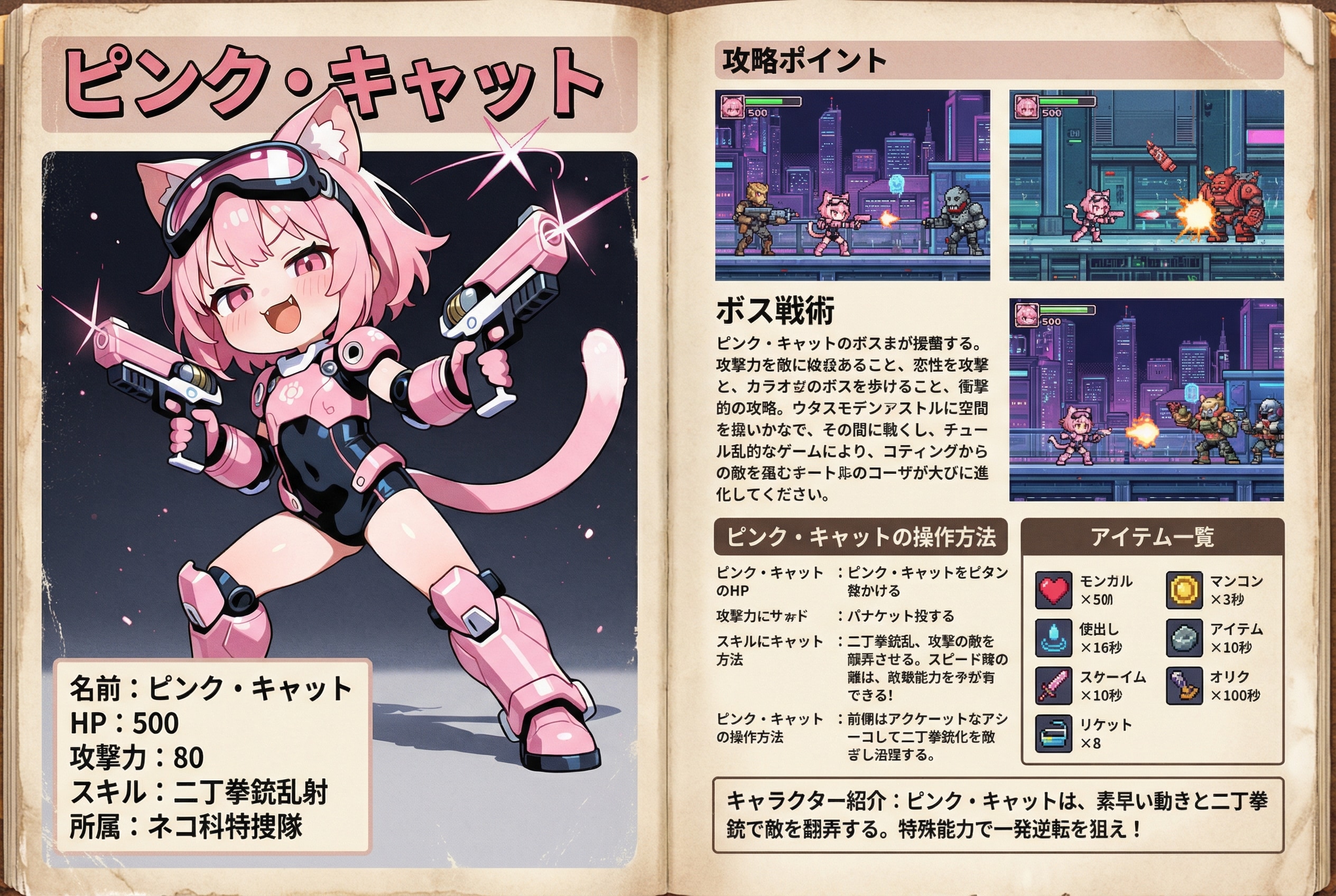 ピンクキャット！！攻略本 | の人気AIイラスト・グラビア