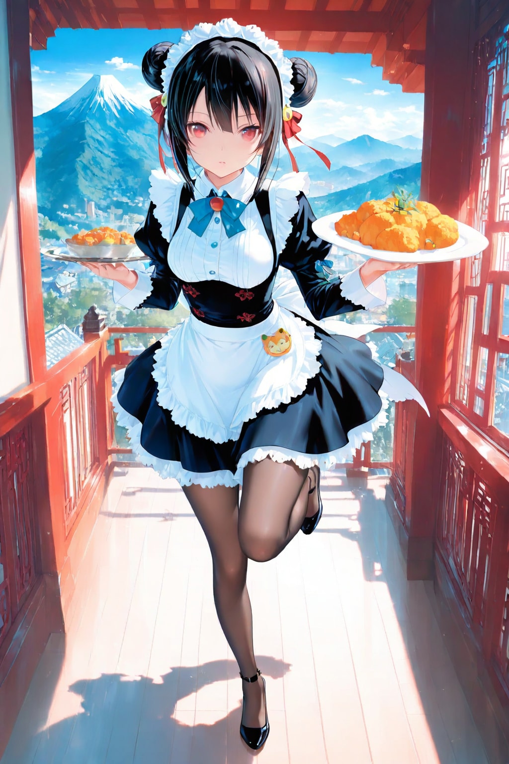 給仕のチャイナメイド