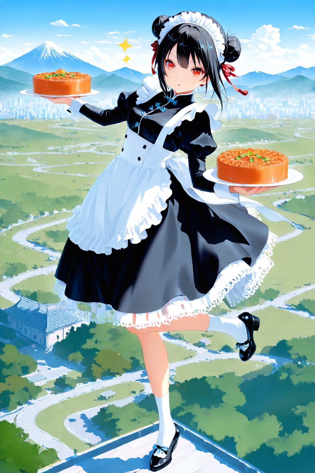 給仕のチャイナメイド